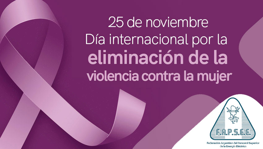 Día Internacional de la Eliminación de la violencia contra las Mujeres